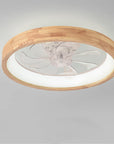Helvano | Deckenventilator mit LED-Licht und Holzoptik