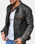 Helvano | Herrenjacke mit Stehkragen
