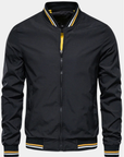 Helvano | Herren Jacke mit Reissverschluss und Kontrast
