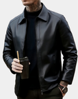 Helvano | Klassische Lederjacke für Herren