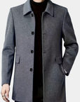 Helvano | Fleecejacke mit Revers für Herren