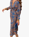 Helvano | Bedrucktes Midikleid für Damen