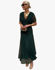 Helvano | Drapiertes Damenkleid