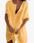 Helvano | Damen Bluse mit V-Ausschnitt