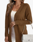 Helvano | Lange Strickjacke für Damen