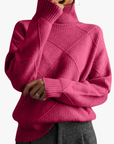 Helvano | Oversized Rollkragenpullover für Damen