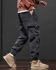 Helvano | Damen Cord-Fleecehose