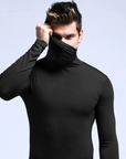 Helvano | Thermo-Unterhemd mit Langem Kragen für Herren