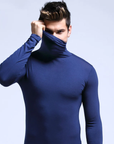 Helvano | Thermo-Unterhemd mit Langem Kragen für Herren