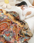Helvano | Boho Wendedecke – Kuscheldecke
