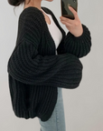 Helvano | Langarm-Strickjacke für Damen