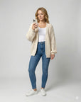 Helvano | Strickjacke für Damen mit Langarm