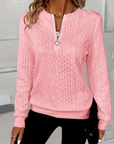Helvano | Weicher Struktur-Strickpullover für Damen