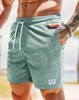 Helvano | Cord-Herrenshorts mit Kordelzug
