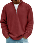Helvano | Strick-Zip-Pullover für Herren