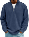 Helvano | Pullover mit Half-Zip für Herren