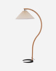 Helvano | Stehlampe aus Buchenholz im Scandi-Stil