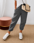Helvano | Lockere Leinenhose für Damen