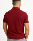 Helvano | Modernes Herren-Poloshirt mit kurzem Zip
