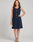 Helvano | Sommerkleid mit Knopfleiste für Damen
