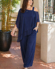 Helvano | Zweiteiliges Chiffon-Set für Damen