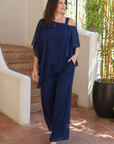 Helvano | Zweiteiliges Chiffon-Set für Damen