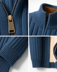 Helvano | Strickjacke mit Reissverschluss für Herren