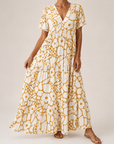 Helvano | Maxikleid mit Blumenmuster für Damen