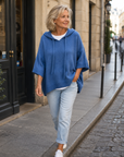 Helvano | Oversized Kapuzenpullover für Damen