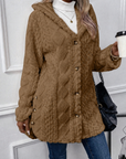 Helvano | Strukturierte Kuscheljacke für Damen