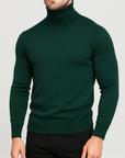 Helvano | Slim-Fit Rollkragenpullover für Herren