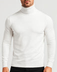 Helvano | Slim-Fit Rollkragenpullover für Herren