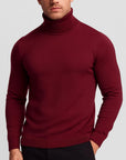 Helvano | Slim-Fit Rollkragenpullover für Herren
