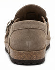 Helvano | Retro Wildleder-Clogs für Damen