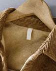 Helvano | Gerippte Herrenjacke mit Knopfleiste