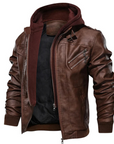 Helvano | Herren-Lederjacke in Braun