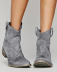 Helvano | Cowboy-Stiefeletten aus Kunstleder für Damen