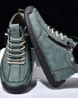 Helvano | Nubuk-Sneaker mit Reissverschluss für Herren