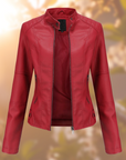Helvano | Elegante Lederjacke für Damen
