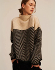 Helvano | Damen Strick-Rollkragenpullover