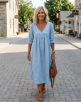 Helvano | Oversized Jeanskleid für Damen