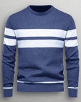 Helvano | Gestreifter Strickpullover für Herren