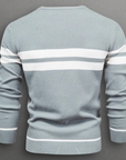 Helvano | Gestreifter Strickpullover für Herren