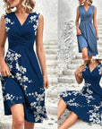 Helvano | Knielanges Midi-Sommerkleid für Damen