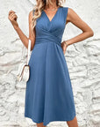 Helvano | Knielanges Midi-Sommerkleid für Damen