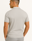 Helvano | Modernes Herren-Poloshirt mit kurzem Zip