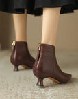 Helvano | Ankle Boots mit spitzer Absatzform für Damen