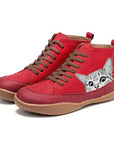 Helvano | Stiefel mit Katzenmotiv für Damen