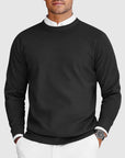 Helvano | Herren-Pullover mit Rundhalsausschnitt