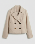 Helvano | Kurze Zweireiher-Jacke für Damen